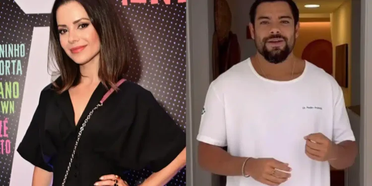 Sandy apresenta filho e nova sogra juntos