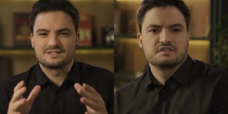 Felipe Neto anuncia pré-candidatura à presidência
