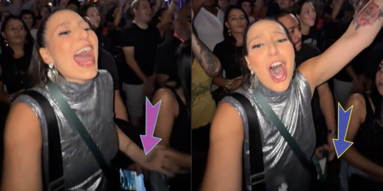 Influenciadora tem celular furtado no Lollapalooza